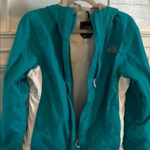 The north face raincoat